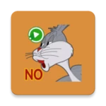 wasticker cartoon memes android application logo